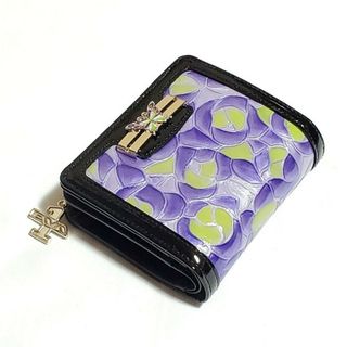 【未使用】エヴァンゲリオン×ANNA SUI コラボ 二つ折り財布 初号機