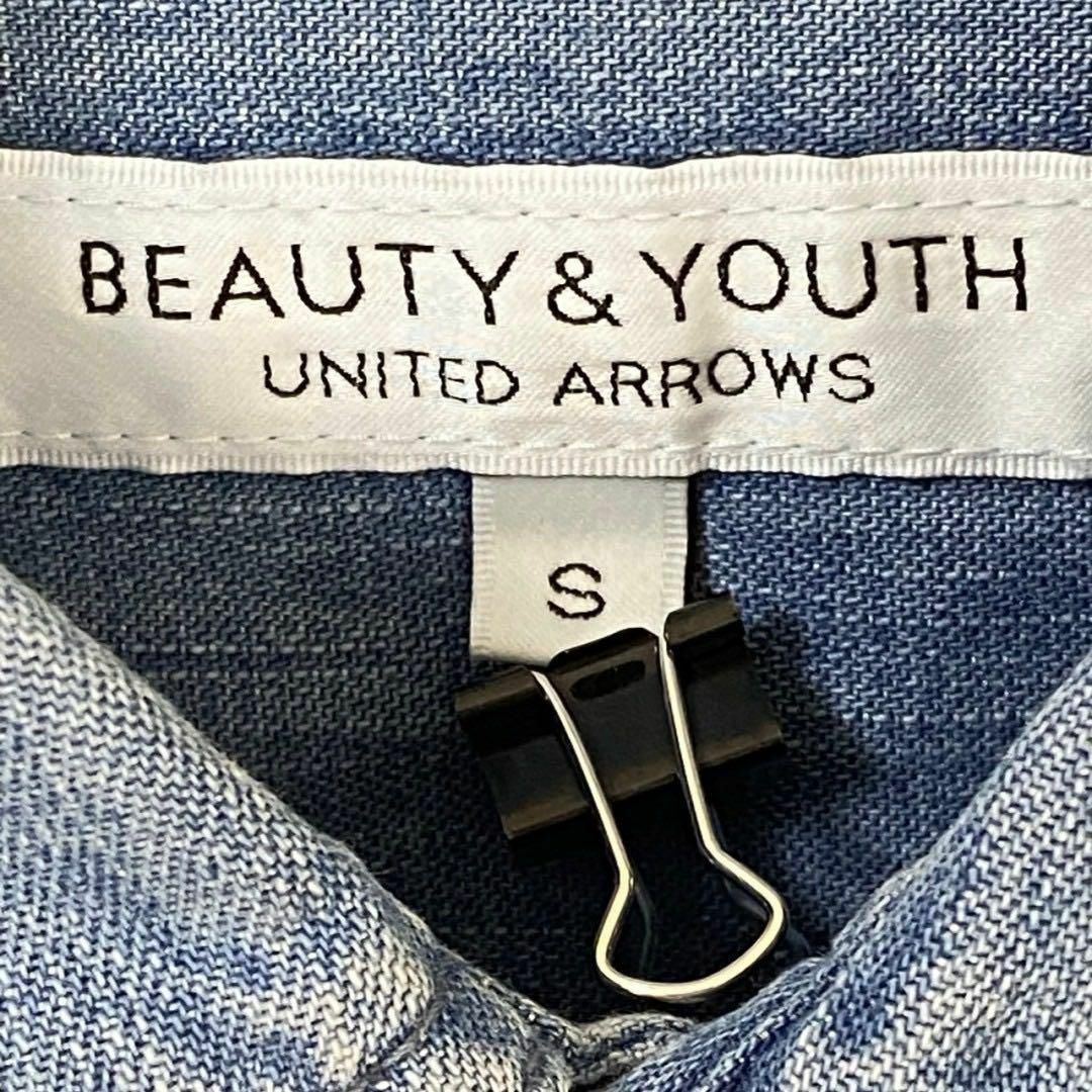 BEAUTY&YOUTH UNITED ARROWS(ビューティアンドユースユナイテッドアローズ)のデニム 爽やか✨ BEAUTY&YOUTH ビューティーアンドユース メンズ メンズのトップス(Tシャツ/カットソー(七分/長袖))の商品写真