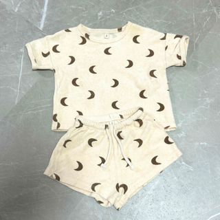 ザラキッズ(ZARA KIDS)のオーガニックズー　セットアップ　パイル　　月(その他)