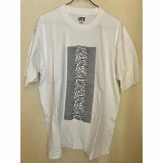 ユニクロ(UNIQLO)の未使用　ユニクロ　UT　ピーター・サヴィル　グラフィックデザイン　コラボ　M　白(Tシャツ/カットソー(半袖/袖なし))