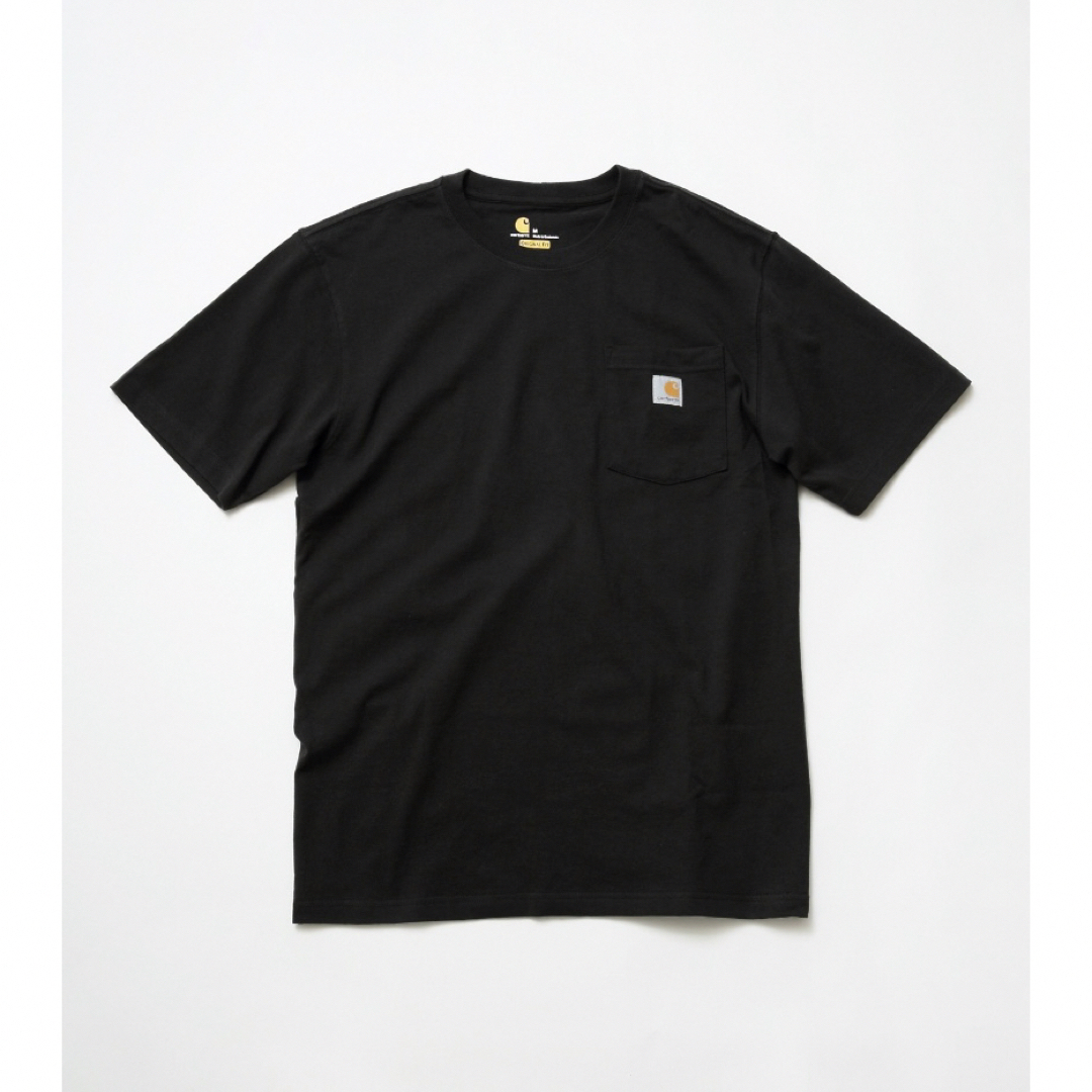 carhartt(カーハート)のcarhartt k87 ポケT 黒　M  メンズのトップス(Tシャツ/カットソー(半袖/袖なし))の商品写真