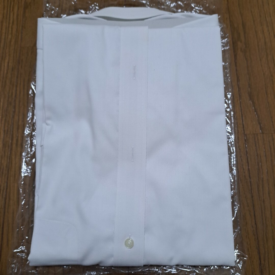 HIROKO KOSHINO(ヒロココシノ)のワイシャツ 半袖 メンズ Ｌ　ヒロコ コシノ　HIROKO KOSHINO メンズのトップス(シャツ)の商品写真