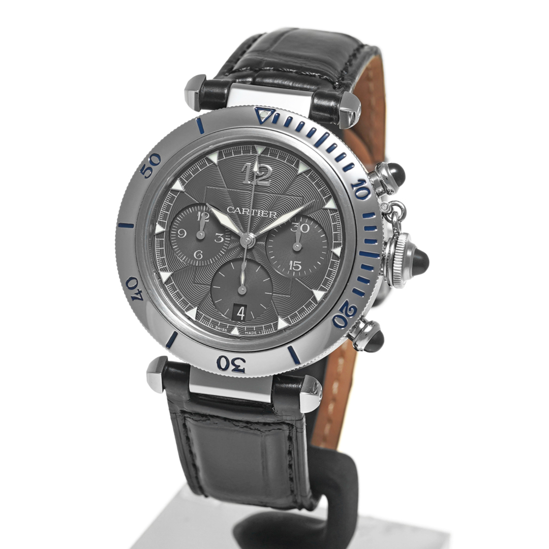 Cartier(カルティエ)のパシャ N950 クロノグラフ Ref.W3105155 中古品 メンズ 腕時計 メンズの時計(腕時計(アナログ))の商品写真
