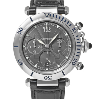 カルティエ(Cartier)のパシャ N950 クロノグラフ Ref.W3105155 中古品 メンズ 腕時計(腕時計(アナログ))