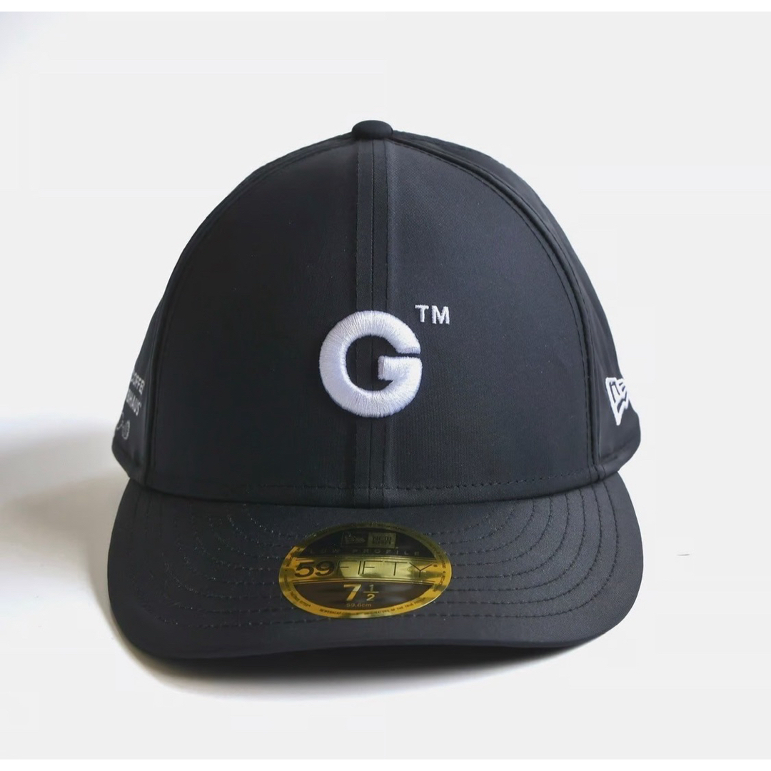 NO COFFEE(ノーコーヒー)のNO GOLF NEWERA 59FIFTY "G" CAP - Black メンズの帽子(キャップ)の商品写真