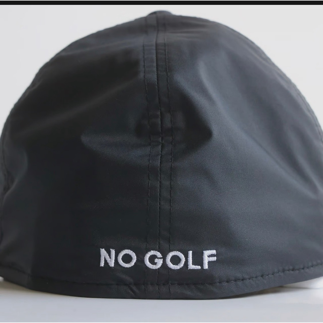 NO COFFEE(ノーコーヒー)のNO GOLF NEWERA 59FIFTY "G" CAP - Black メンズの帽子(キャップ)の商品写真