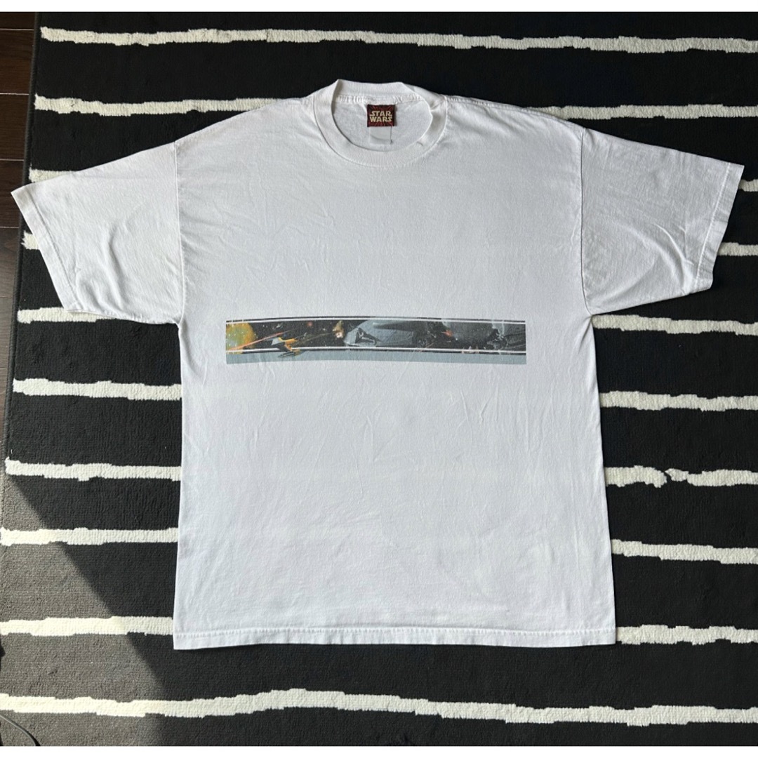 90s STARWARS ヴィンテージTシャツ XL メンズのトップス(Tシャツ/カットソー(半袖/袖なし))の商品写真