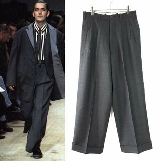 ヨウジヤマモトプールオム(Yohji Yamamoto POUR HOMME)の95AW Yohji Yamamoto Pour homme ワイドスラックス(スラックス)