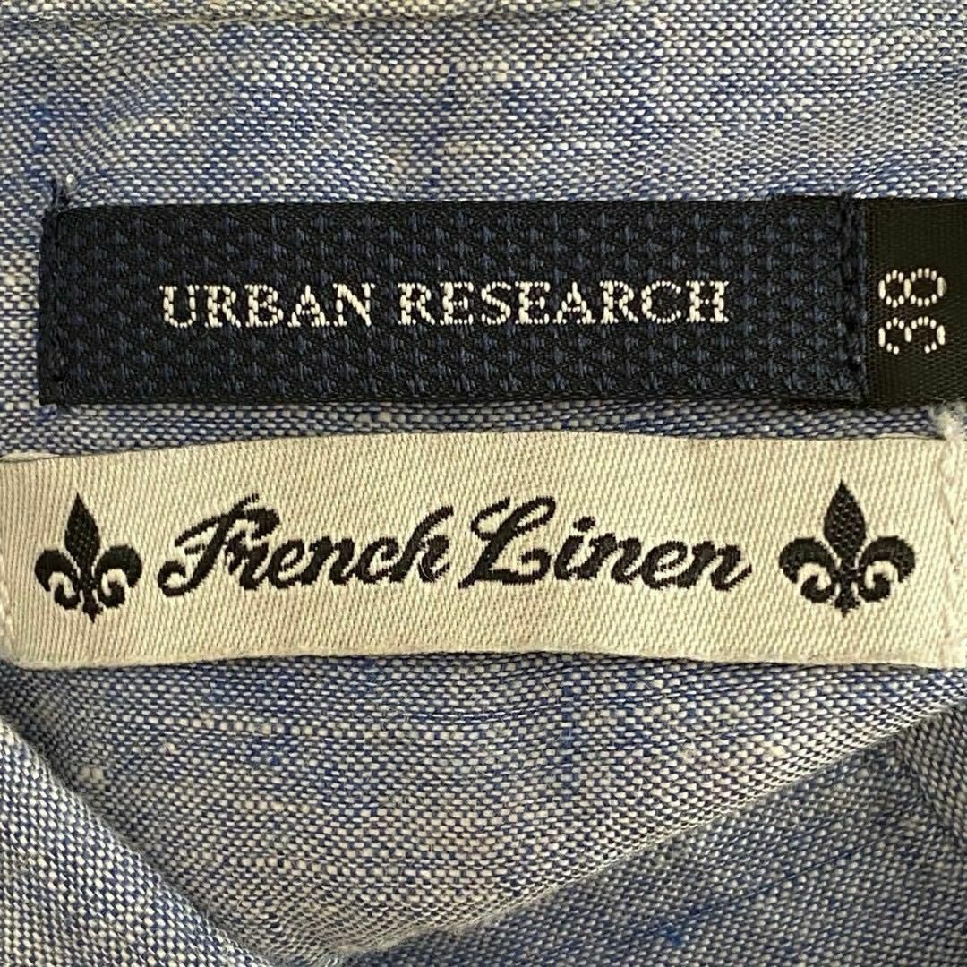 URBAN RESEARCH(アーバンリサーチ)の大人の上質 リネンシャツ✨ URBAN RESEARCH シャツ メンズ メンズのトップス(Tシャツ/カットソー(七分/長袖))の商品写真