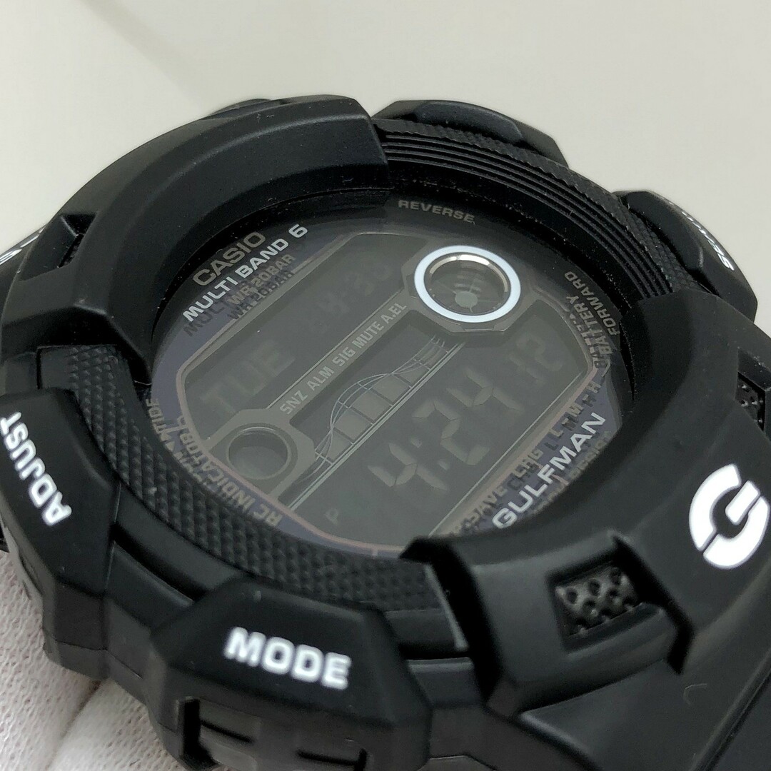 G-SHOCK(ジーショック)のG-SHOCK ジーショック CASIO カシオ 腕時計 GW-9110BW-1 GULFMAN ガルフマン Garish Black 電波ソーラー ブラック 樹脂 メンズの時計(腕時計(デジタル))の商品写真