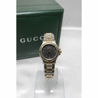 グッチ(Gucci)の【GUCCI】　腕時計　中古/美品　ゴールド/シルバー(腕時計)