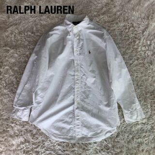 ラルフローレン(Ralph Lauren)のラルフローレン　RALPH LAUREN　ボタンダウンシャツ　白シャツ(シャツ)