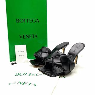 ボッテガヴェネタ(Bottega Veneta)の美品 ボッテガヴェネタ サンダル ミュール リド レザー 03-24042006(サンダル)