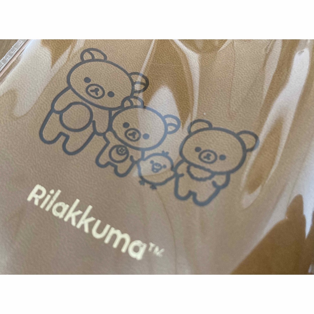 リラックマ(リラックマ)のNEW BASIC RILAKKUMA レザー風 スクエア ショルダーバッグ エンタメ/ホビーのおもちゃ/ぬいぐるみ(キャラクターグッズ)の商品写真