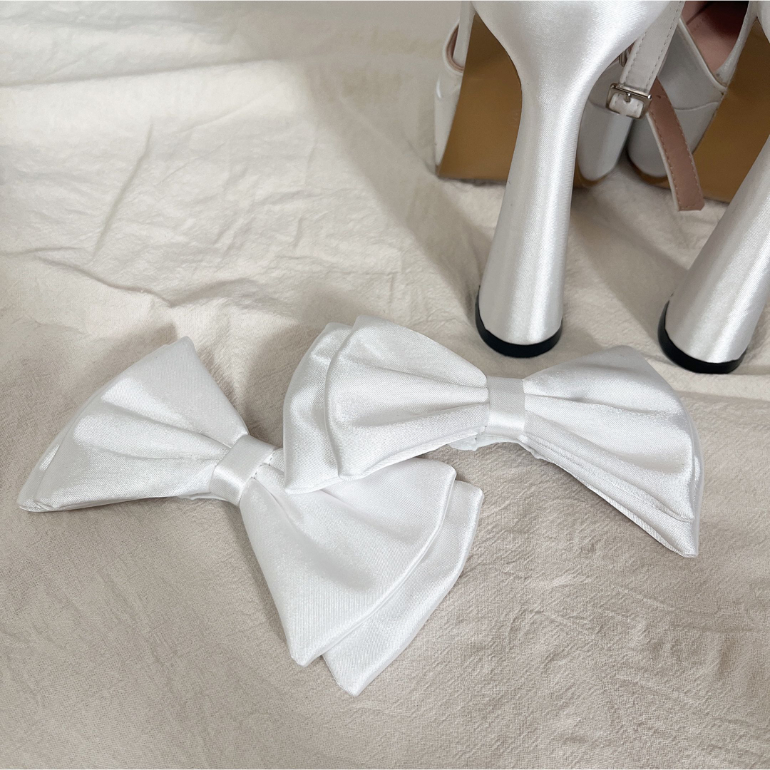 ブライダルシューズ　結婚式 レディースの靴/シューズ(ハイヒール/パンプス)の商品写真