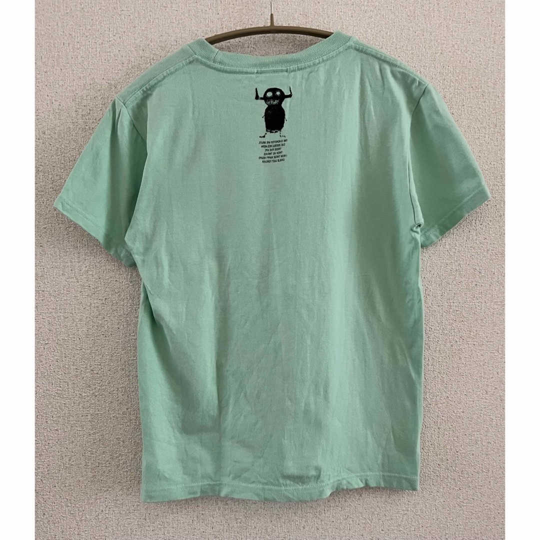 【美品】number. プリント Tシャツ ミントグリーン レディースのトップス(Tシャツ(半袖/袖なし))の商品写真