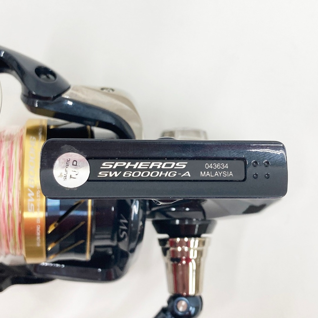 SHIMANO(シマノ)の〇〇SHIMANO シマノ 21 スフェロス SW6000HG  043634 リール スピニングリール スポーツ/アウトドアのフィッシング(リール)の商品写真