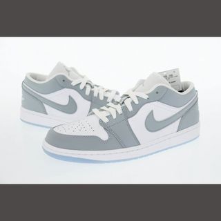 ナイキ(NIKE)のNIKE WMNS AIR JORDAN 1 LOW WHITE WOLF(スニーカー)