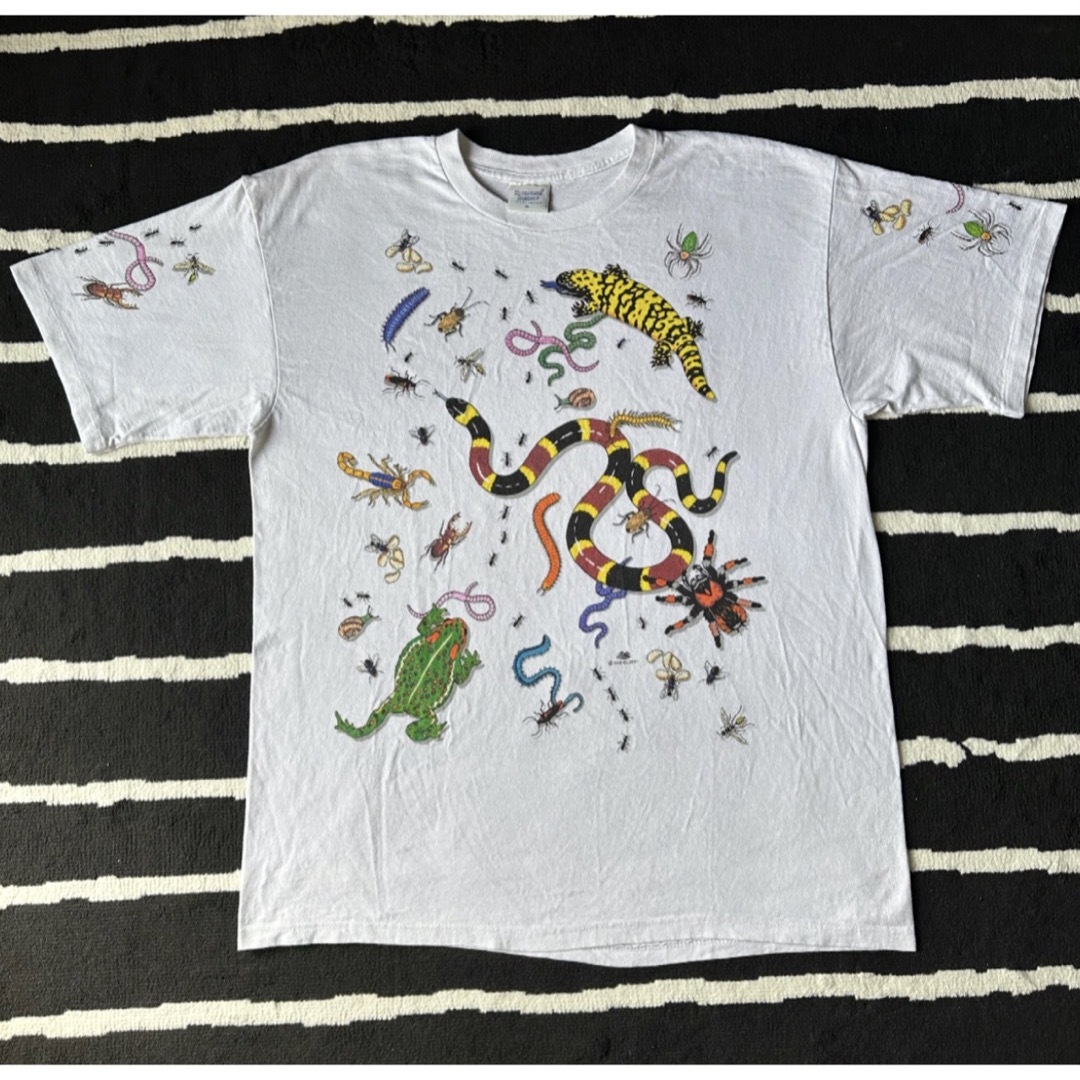 90s DAN GILBIRT USA製 シングルステッチ アートTシャツ メンズのトップス(Tシャツ/カットソー(半袖/袖なし))の商品写真