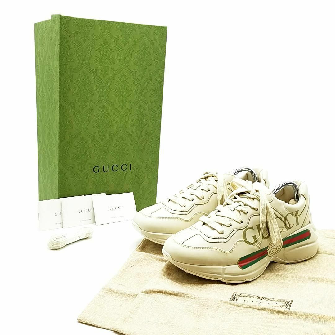 Gucci(グッチ)の美品 グッチ GUCCI スニーカー シェリーライン 03-24042101 レディースの靴/シューズ(スニーカー)の商品写真