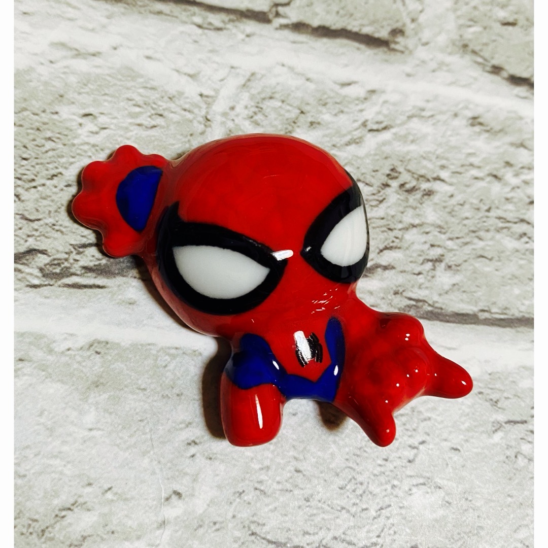 MARVEL(マーベル)の未使用マーベル　スパイダーマン箸置き エンタメ/ホビーのおもちゃ/ぬいぐるみ(キャラクターグッズ)の商品写真