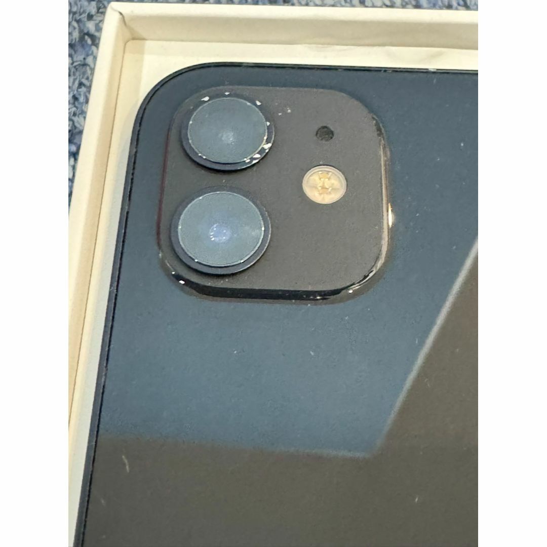 Apple(アップル)のiPhone12 64GB simフリー ブラック スマホ/家電/カメラのスマートフォン/携帯電話(スマートフォン本体)の商品写真
