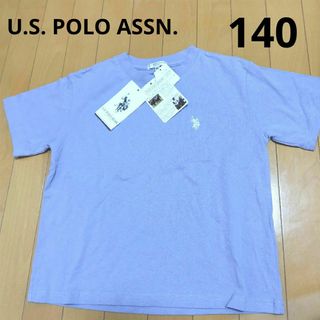 ユーエスポロアッスン(U.S. POLO ASSN.)の新品 男の子 女の子 ユーエスポロアッスン 綿 半袖Tシャツ 140(Tシャツ/カットソー)