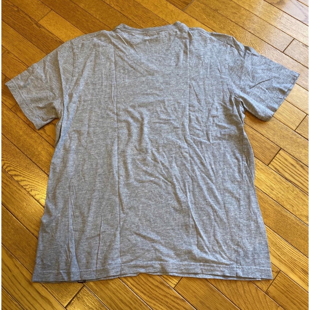 O'NEILL(オニール)のオニール Tシャツ　グレー　無地　メンズL メンズのトップス(Tシャツ/カットソー(半袖/袖なし))の商品写真