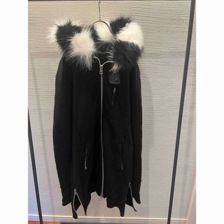 シヴァーライズ(CIVARIZE)のarchive civarize fur hoodie gimmick y2k(パーカー)