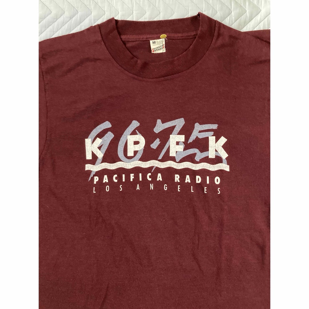 SCREEN STARS(スクリーンスターズ)のVINTAGE Pacifica Radio Los Angeles Tシャツ メンズのトップス(Tシャツ/カットソー(半袖/袖なし))の商品写真