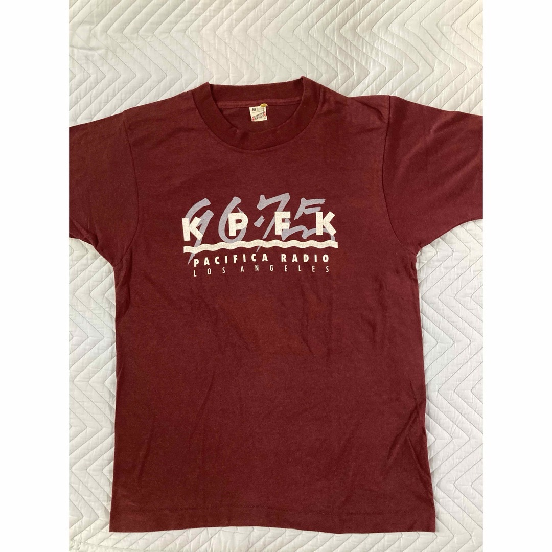 SCREEN STARS(スクリーンスターズ)のVINTAGE Pacifica Radio Los Angeles Tシャツ メンズのトップス(Tシャツ/カットソー(半袖/袖なし))の商品写真