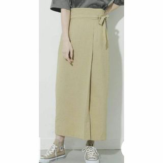 【URBAN RESEARCH】ハイウエストトラップスカート　スリット　M