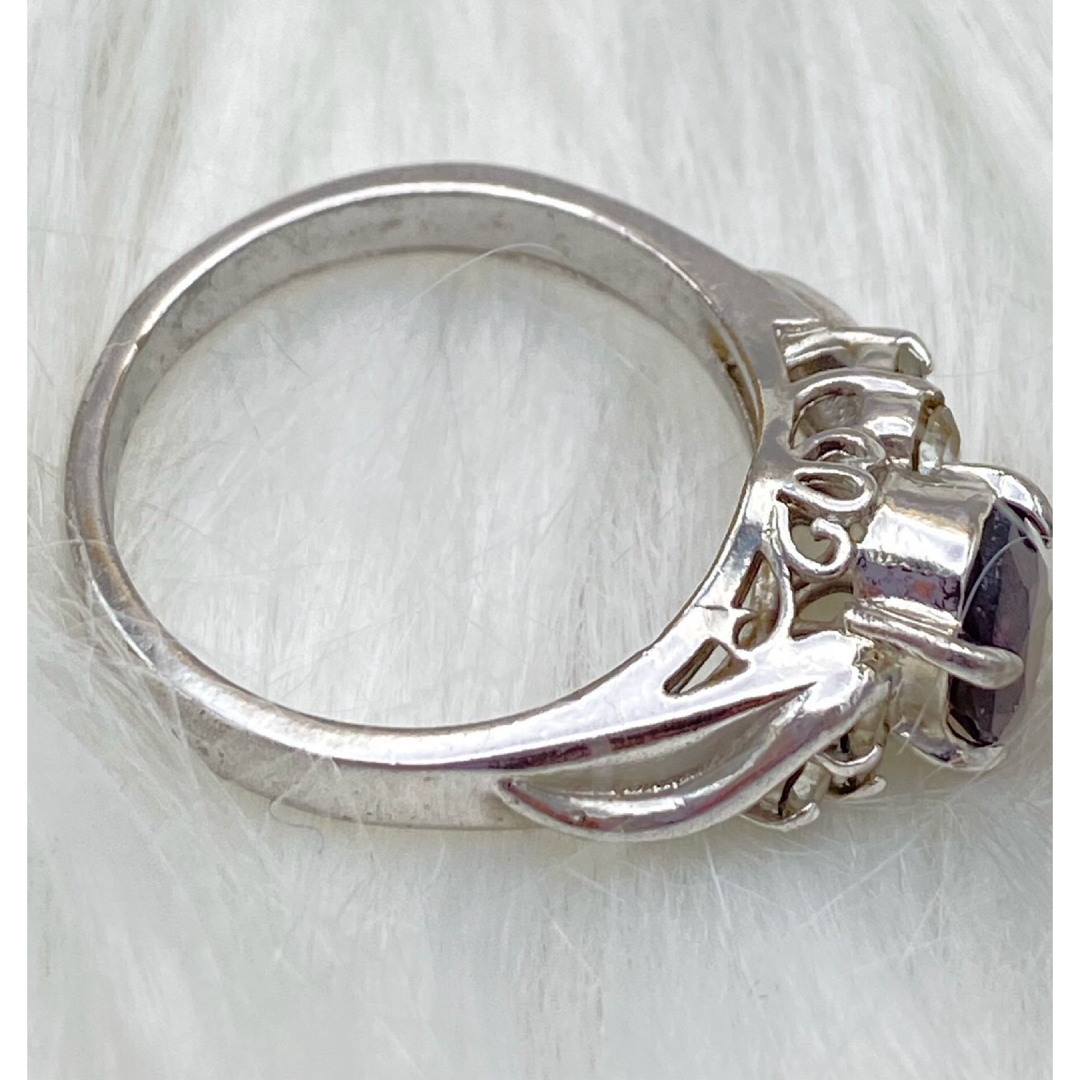 天然石　ガーネットリング　指輪　10号 レディースのアクセサリー(リング(指輪))の商品写真