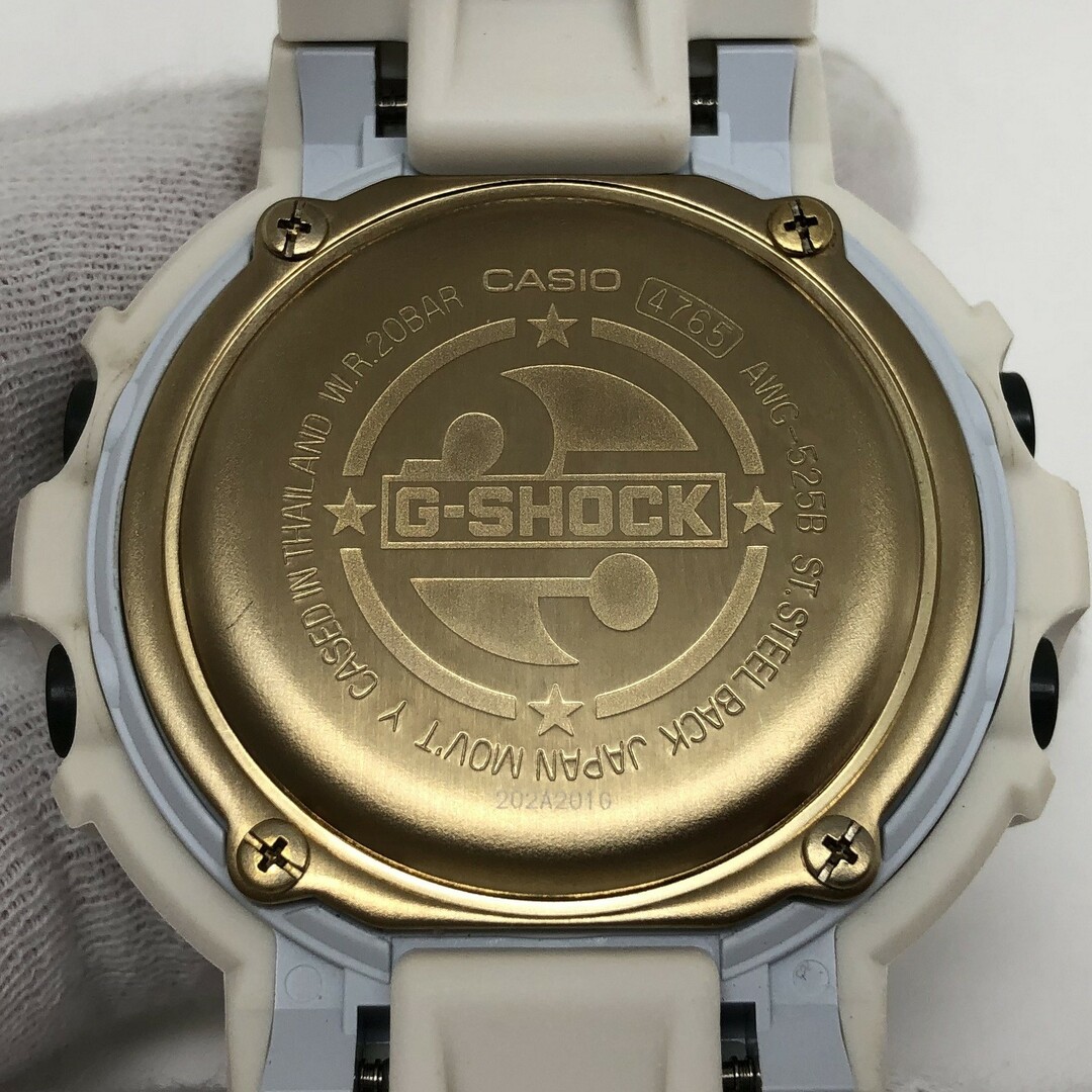 G-SHOCK(ジーショック)のG-SHOCK ジーショック CASIO カシオ 腕時計 AWG-525B-7A 25th Anniversary Rising White ホワイト 電波ソーラー メンズ メンズの時計(腕時計(アナログ))の商品写真