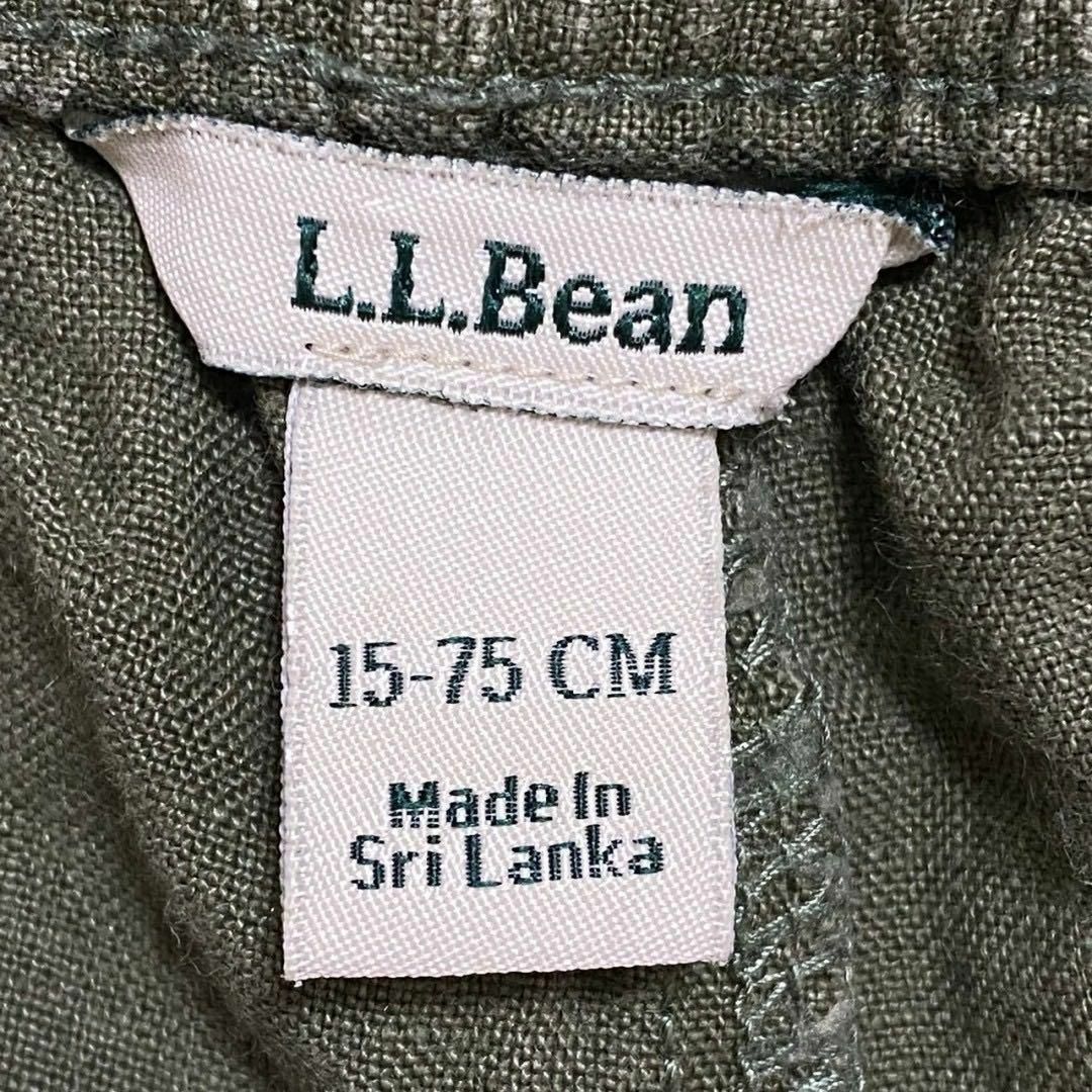 L.L.Bean(エルエルビーン)のリネン ゆったり✨ L.L.Bean エルエルビーン パンツ レディース レディースのパンツ(カジュアルパンツ)の商品写真