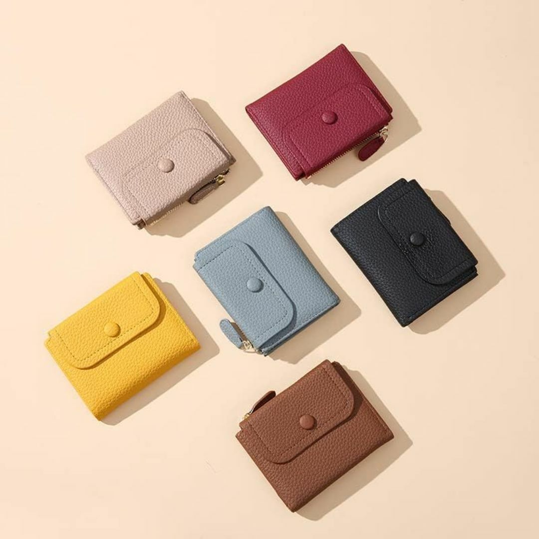 色:1brownTOEDNNQI トードンキ ミニ財布 レディース 財布 二 レディースのバッグ(その他)の商品写真