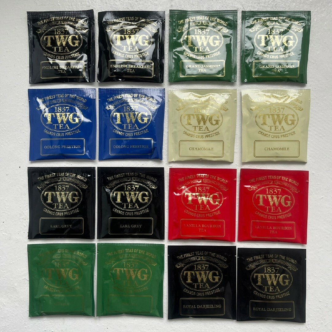 TWG TEA ティーパック 16点セット 食品/飲料/酒の飲料(茶)の商品写真