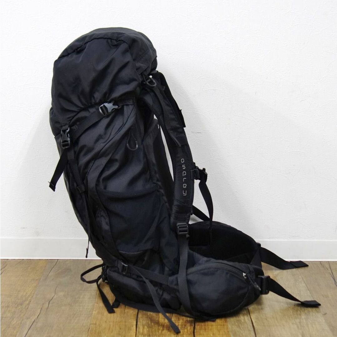 オスプレー OSPREY kestrel 38 ケストレル 38L ブラック バック オスプレー OSPREY kestrel 38 ケストレル 38L ブラック バック