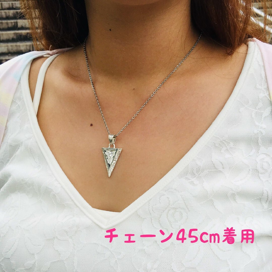 ハワイアンジュエリー 愛の矢アロー ネックレス シルバー925 メンズのアクセサリー(ネックレス)の商品写真