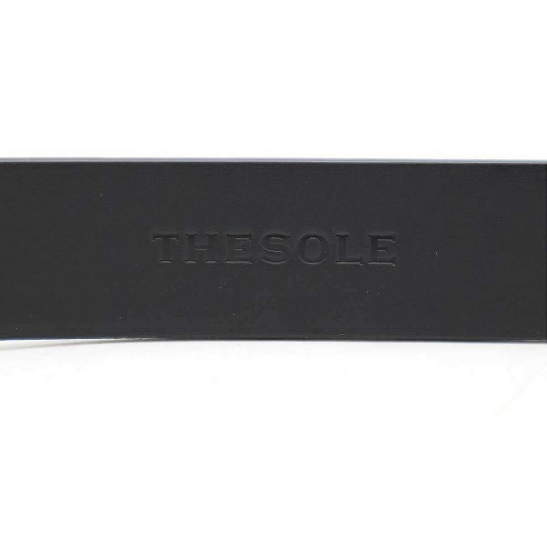 THE SOLE ザソール クラシックドレスレザーベルト  ブラック 85 メンズのファッション小物(ベルト)の商品写真