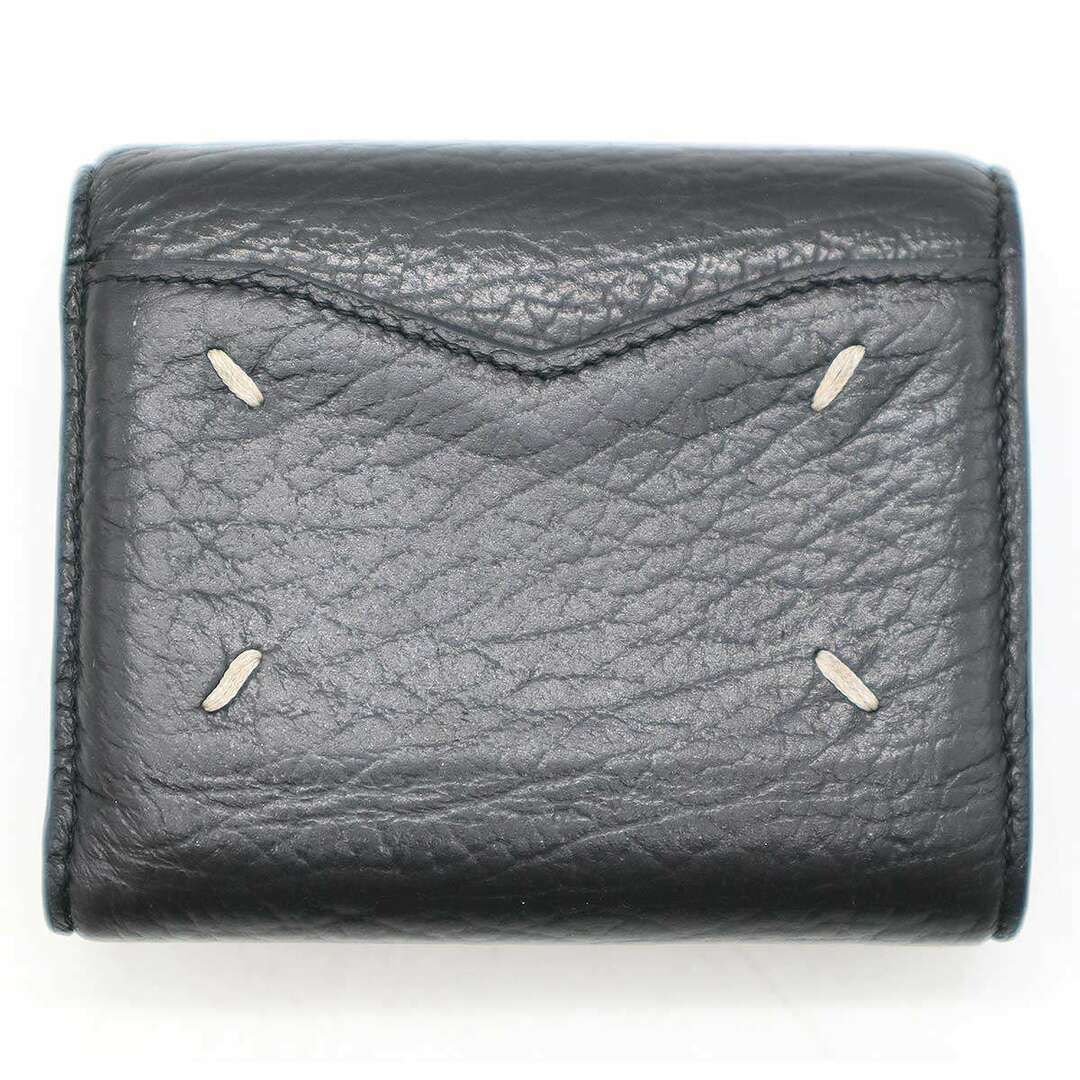 Maison Martin Margiela(マルタンマルジェラ)のMaison Margiela11 メゾン マルジェラ ENVELOPE WALLET コンパクトレザーウォレット S56UI0136 ブラック レディースのファッション小物(財布)の商品写真