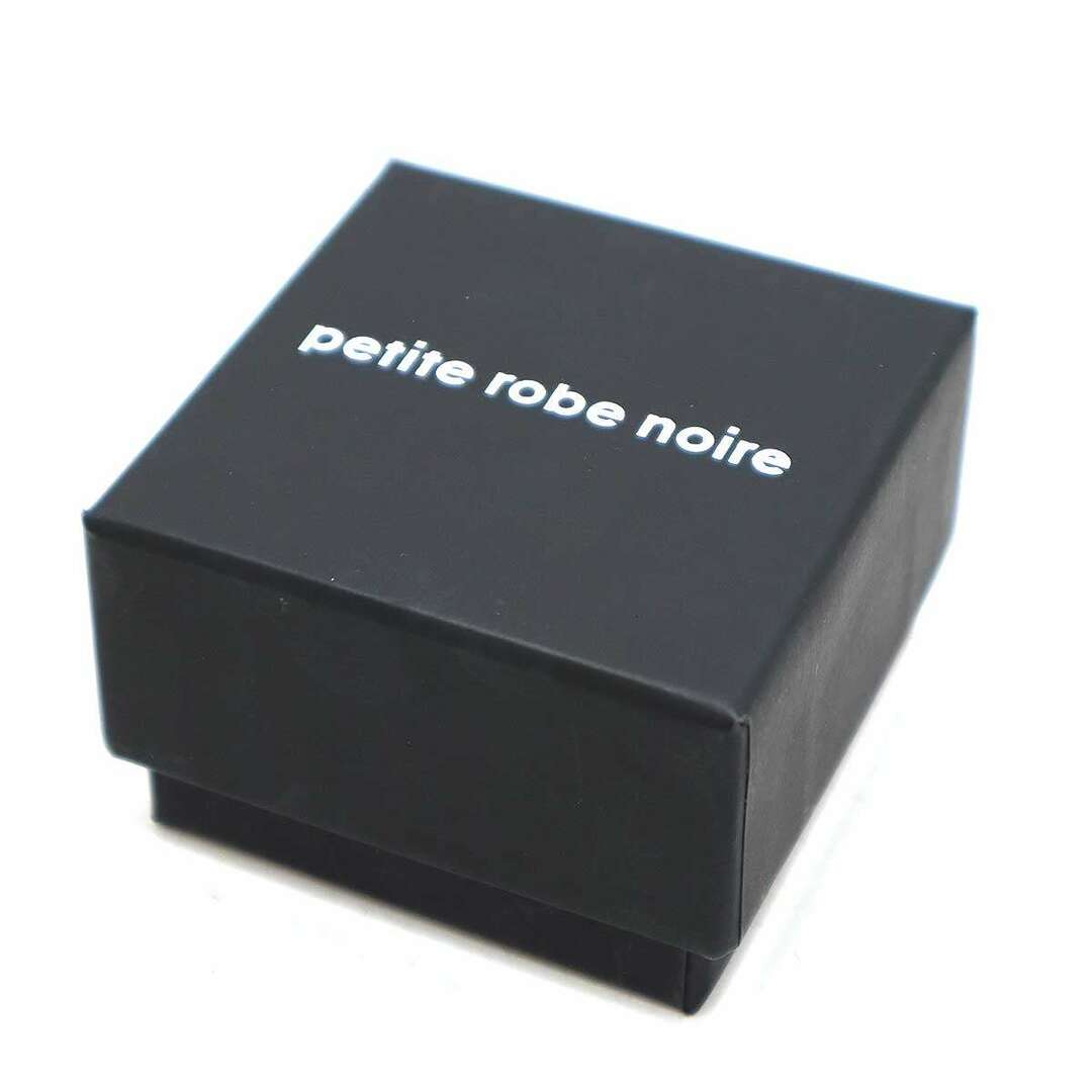 petite robe noire(プティローブノアー)のpetite robe noire プティローブノアー パールミニフープイヤリング HP000134 シルバー レディースのアクセサリー(イヤリング)の商品写真