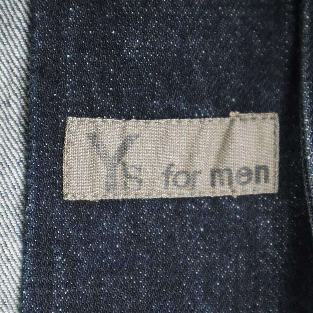 Y's(ワイズ)のY's for men ワイズ フォーメン 初期 デニムブルゾン  ブラック系 メンズのジャケット/アウター(Gジャン/デニムジャケット)の商品写真