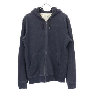 Maison Martin Margiela 10 メゾン マルタン マルジェラ 10 12SS ジップアップスウェットパーカー S30GP0108 ブルー 44