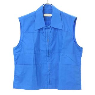 ナマチェコ(NAMACHEKO)のNAMACHEKO ナマチェコ 20SS QLO VEST シャツベスト  コバルトブルー S(シャツ)