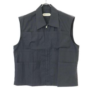 ナマチェコ(NAMACHEKO)のNAMACHEKO ナマチェコ 20SS QLO VEST シャツベスト  ブラックプラム S(シャツ)