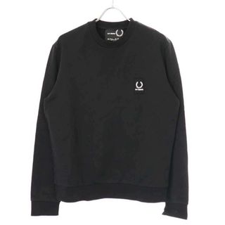 RAF SIMONS - RAF SIMONS × FRED PERRY ラフシモンズ × フレッドペリー スウェットトレーナー  ブラック 38