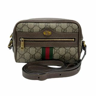 グッチ(Gucci)のグッチ GUCCI ショルダーバッグ オフィディア GGスプリームキャンバス ブラウン ユニセックス 517350 送料無料【中古】 z0771(ショルダーバッグ)