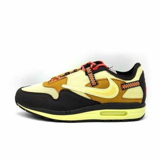 ナイキ(NIKE)のナイキ NIKE × トラヴィス スコット Travis Scott ■ 【 AIR MAX 1 CACT.US Brown DO9392 200 】 エア マックス 1 カクタス ブラウン スニーカー　w18585(スニーカー)