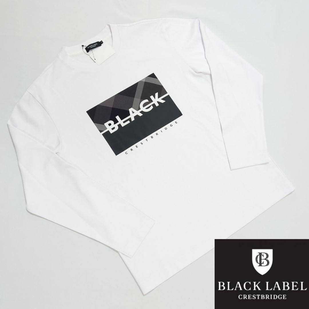 BLACK LABEL CRESTBRIDGE(ブラックレーベルクレストブリッジ)の【新品未使用】ブラックレーベルクレストブリッジ ブロックロゴ長袖Tシャツ M メンズのトップス(Tシャツ/カットソー(七分/長袖))の商品写真